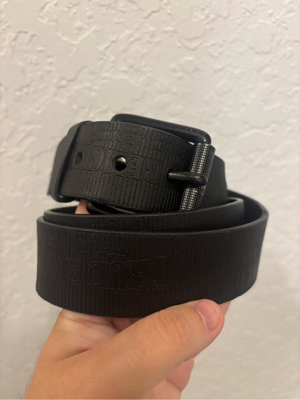 True Religion Belt men's black belt 38